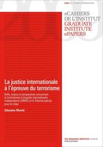eCahiers de l’Institut - La justice internationale à l'épreuve du terrorisme