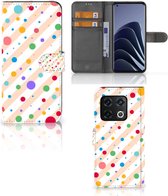 GSM Hoesje OnePlus 10 Pro Flip Cover Dots