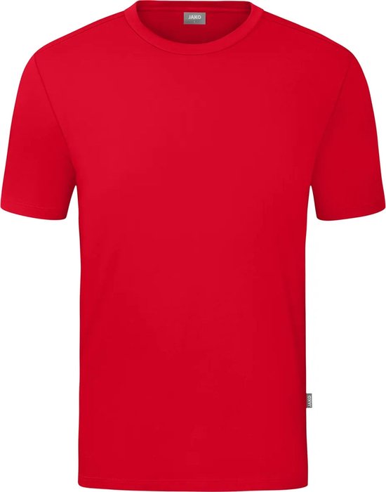 Jako Organic T-Shirt Heren - Rood | Maat: 3XL