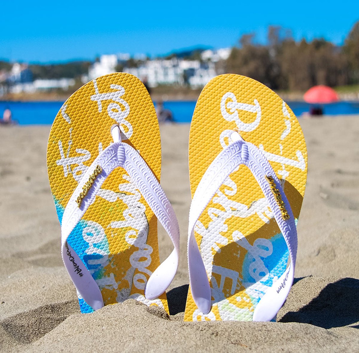 BeachyFeet® - Beach Dab - Kids Flip Flops