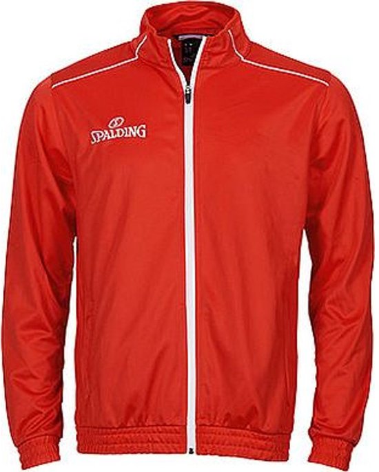 Spalding Team Warm Up Classic Jacket Kinderen - Rood | Maat: 116