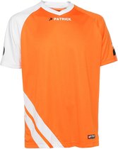 Patrick Victory Shirt Korte Mouw Heren - Oranje / Wit | Maat: XXL