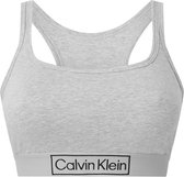 Calvin Klein dames reimagined heritage plus size bralette grijs - XXL