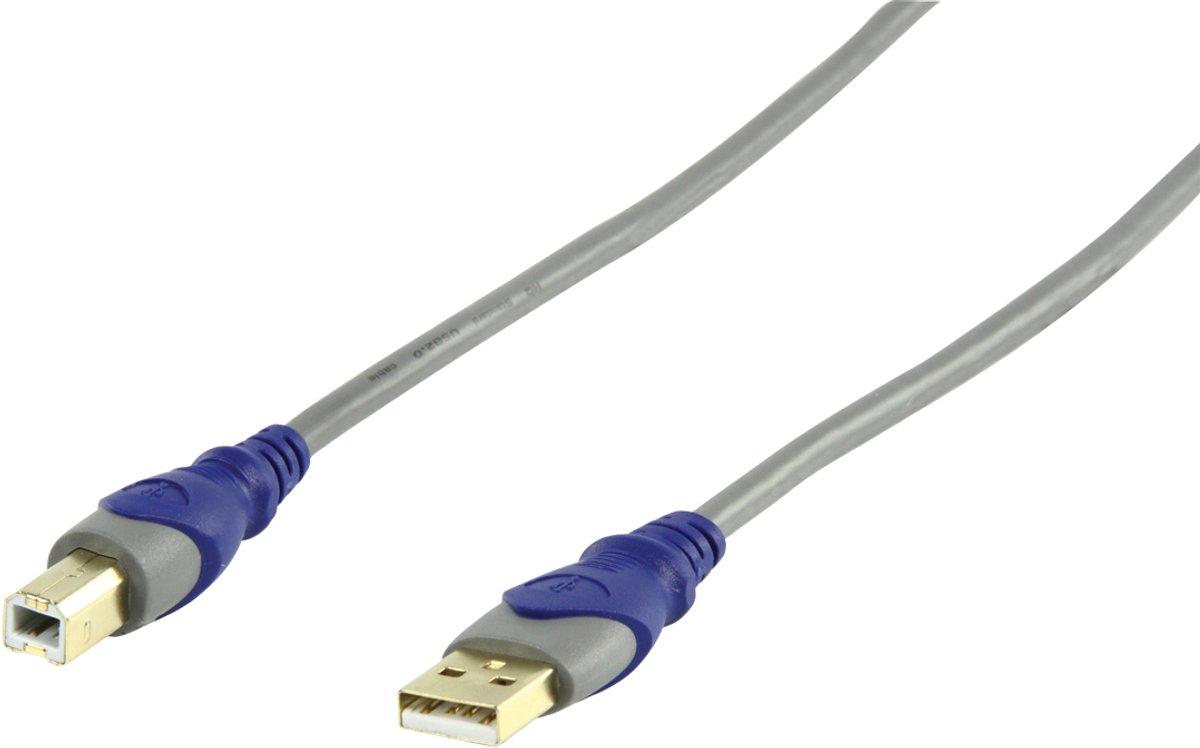 HQ SC-011-1.8 USB-kabel 1,8 m USB 2.0 USB A USB B Grijs