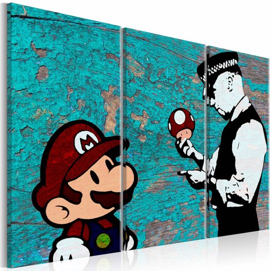 Mario banksy deals