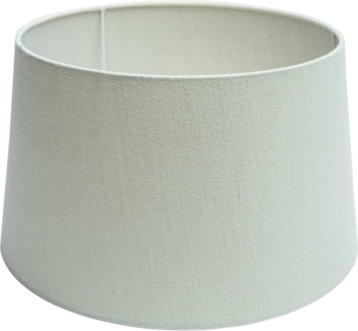 PTMD Caep Lampenkap - 40 x 40 x 23 cm - Linnen - Wit