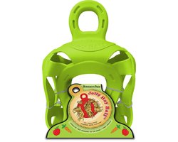 Jolly Pets Jolly Hay Ball - Interactieve traktatiebal voor paarden – Gaat stalverveling tegen – gemaakt van flexibel rubber – 20 cm - Groen