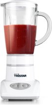 Tristar BL-4431 Blender - voor Shakes en Smoothies - 450 ml - Wit - Afneembaar roestvrijstalen messenblok