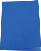Pergamy dossiermap donkerblauw, pak van 100 5 stuks