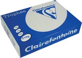 Clairefontaine Trophée Pastel, gekleurd papier, A4, 210 g, 250 vel, lichtgrijs 4 stuks