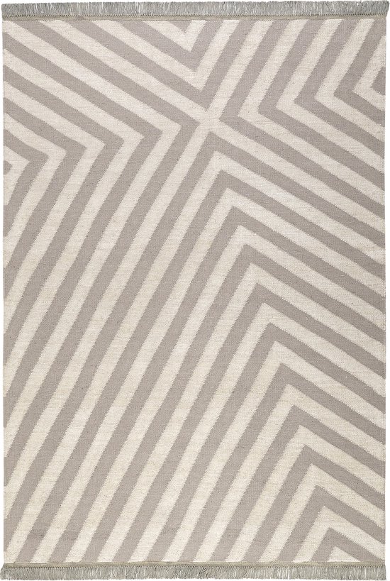 Carpets&Co. - Laagpolig tapijt - Edgy Corners - 50% Hanf+ 50% Scherwol - Dikte: 5mm