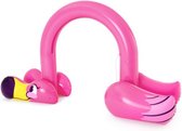 Oneiro’s Luxe Bestway Flamingo Sproeier - 193 x 340cm - zomer – tuin – spelen - speelgoud – buitenspeelgoed – zwembad – zwemmen – zomer – intex – tuinaccessoires – koelen