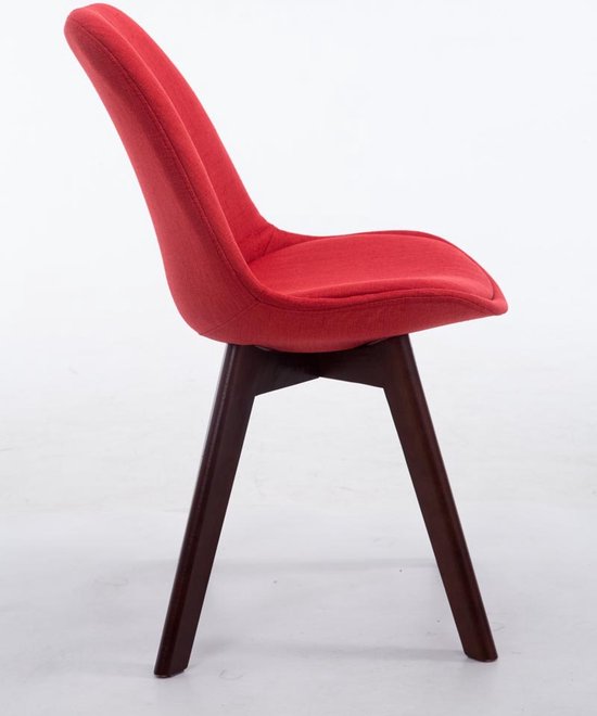 CLP Chaise Salle à Manger McCoy V2 Tissu Gris Avec Accoudoirs - Rembourrage Confortable Piétement Bois Naturel Scandinave