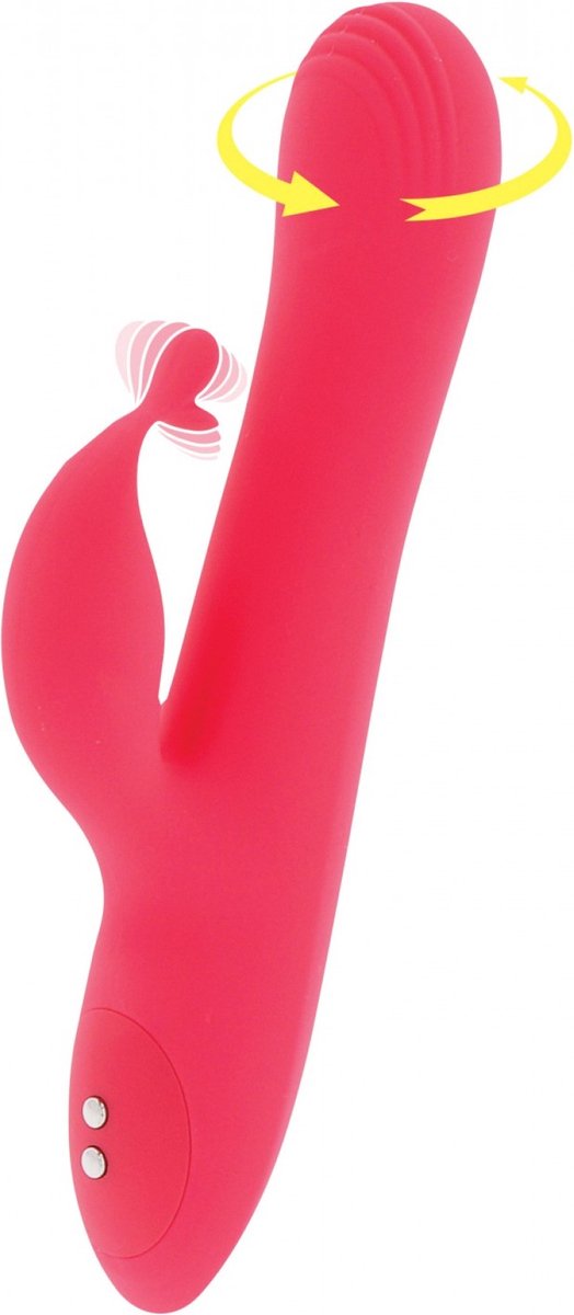 Goedkoopste TOYJOY - Arouse Rotating Vibrator - Vibrators Clitoral Roze