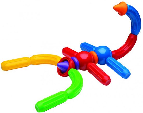 Stick-O Basic Set - Magnetisch Bouwspeelgoed - 20-delig - Montessori Speelgoed - vanaf 18 maanden