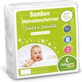Baby Bamboe Matrasbeschermer - 70x140 cm | Zacht aanvoelend en waterdichte matrasbeschermer | Oeko-Tex®