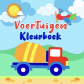 Voertuigen Kleurboek voor Kinderen - 34 Auto Kleurplaten - Voertuig - Groot Vierkant Tekenboek