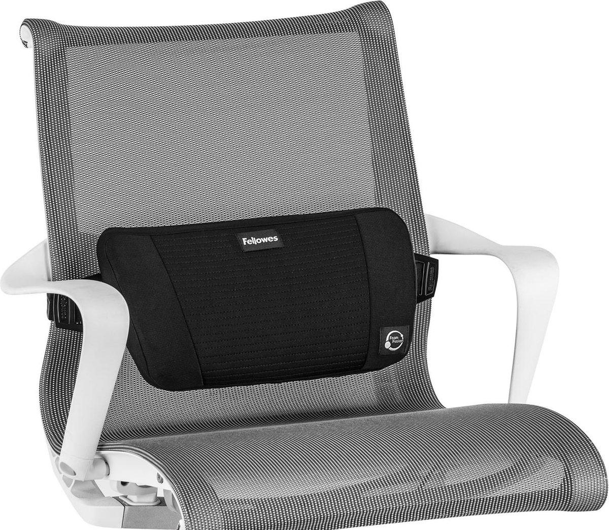 Goedkoopste Fellowes Plus Touch - Rugkussen onderrug - voor bureau - met FoamFusion technologie - zwart