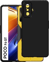 Cazy Xiaomi Poco F4 GT hoesje - Soft TPU Case - Zwart