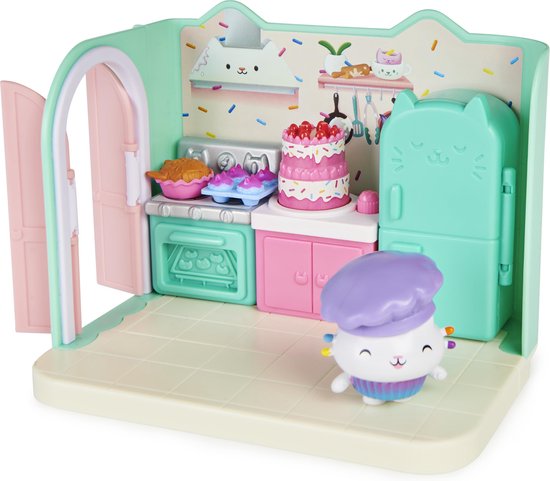 Gabby's Poppenhuis - Cakey's Keuken-speelset