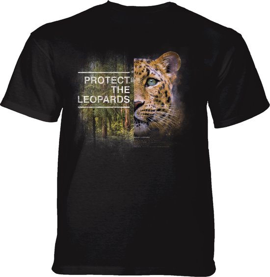 T-shirt Protect Leopard Black 5XL