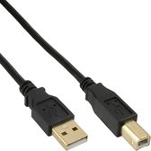 InLine USB naar USB-B kabel - USB2.0 - 2 meter