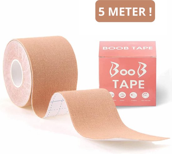 Boob Tape - Boob Tape - 5 Meter Lang - Boob Tape - Naturel Boob Tape - Boobtape