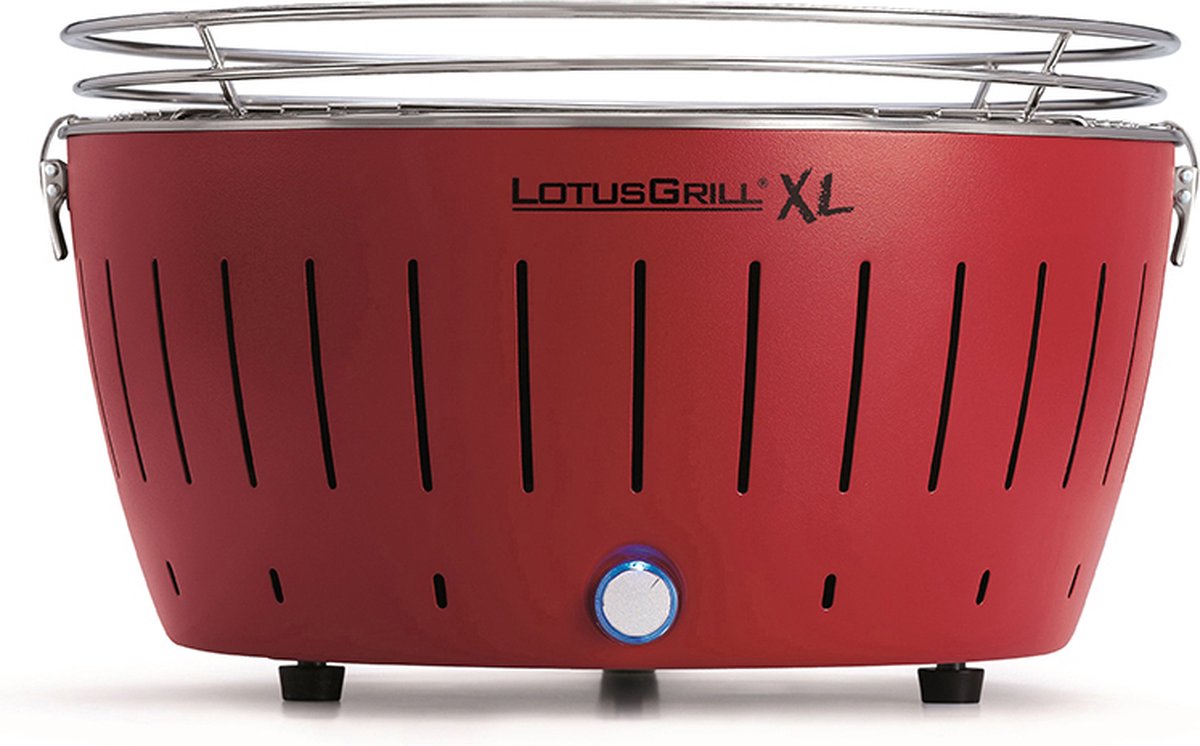 LotusGrill XL Hybrid Tafelbarbecue - �5mm - Rood
