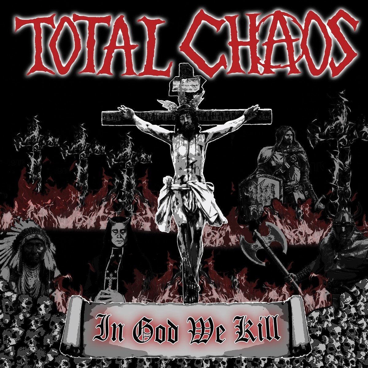 Total Chaos - In God We Kill (LP) (Coloured Vinyl)
