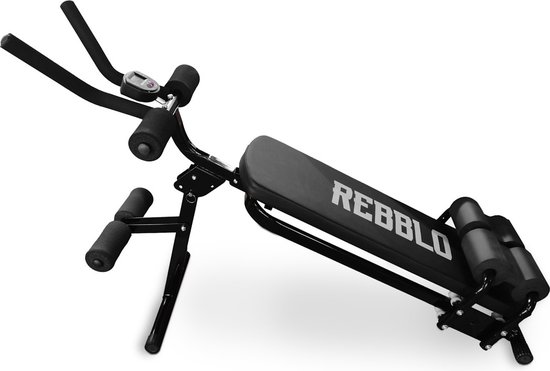 Buikspierwiel Met Matje Voor Je Knieën - Ab Wheel | Ab Rollout Trainingsapparaat Fitness Trainingswiel Dubbele Trainingswiel Buikspiertrainer Home Workout Home Trainer With Knee Mat Knie Matje Blauw