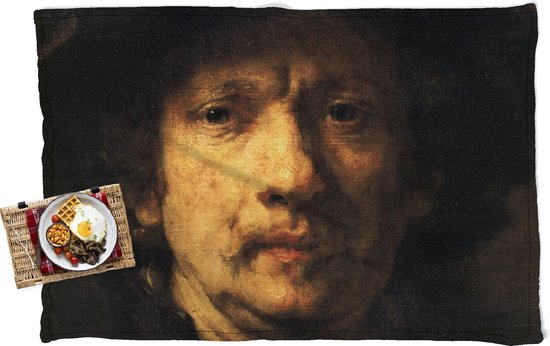 Picknickkleed - Buitenkleed - Zelfportret - Schilderij van Rembrandt