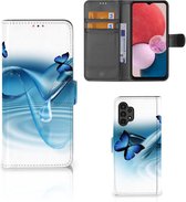 Coque Téléphone Portable Samsung Galaxy A13 (4G) Coque Portefeuille Papillons