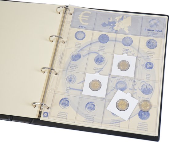 Thumbnail van een extra afbeelding van het spel Hartberger 2 Euro muntalbum Herdenkingsmunten deel 3 2021-heden - Het muntenalbum voor de 2 Euro verzamelaar wereld coins munten 2euro herdenkingsmunten