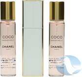 Chanel Coco Mademoiselle Geschenkset - Eau de Parfum + 2x Eau de Parfum Refill
