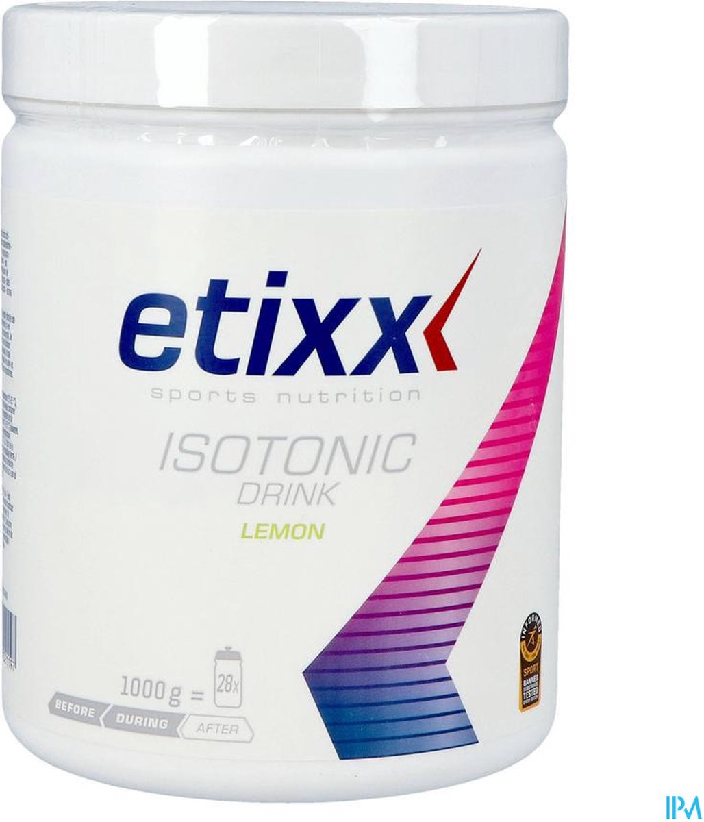 Etixx Endurance Isotonic Lemon 1KG