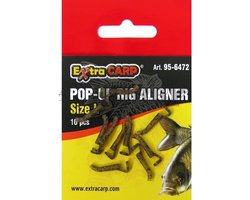 Pop Up Rig Aligner 'Large' - 10 stuks - Camo - Karper Onderlijn - Rigmateriaal Karpervissen - Pop-Up Rigs
