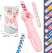 Nagelmachine Speelgoed - Nagelstickers - Nail Art Kit - Nagelstamper machine set- meisjes - Kinderen - 6 jaar - Gift - Cadeau