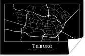 Poster Plan de la ville - Tilburg - Plan d'étage - Carte - 120x80 cm