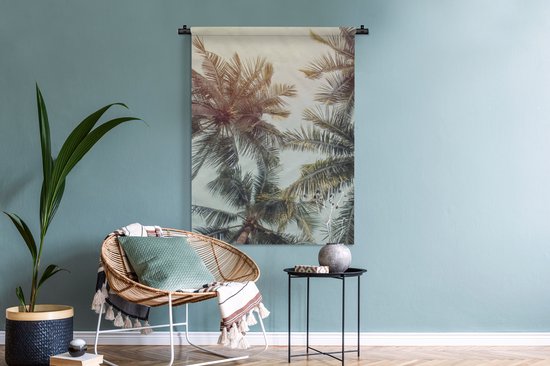 Tapisserie - Tapisserie - Palmier - Été - Tropical - 90x120 cm - Tapisserie