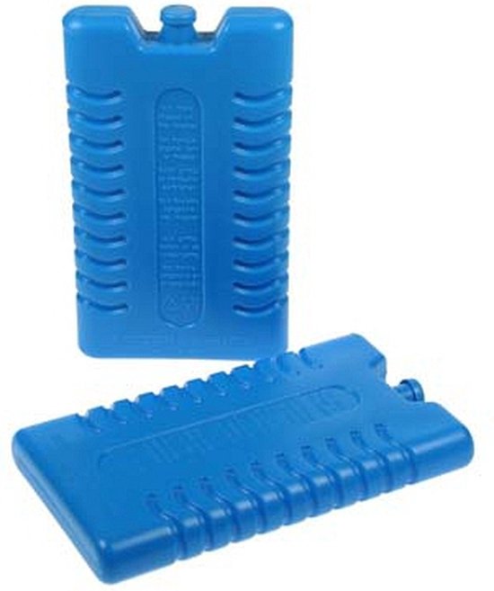Koelbox lichtblauw 24 liter 39 x 25 x 38 cm incl. 4 koelelementen van Koelbox. — afbeelding 3