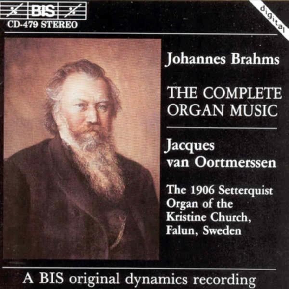 Jacques Van Oortmerssen - Brahms: The Complete Organ Music (CD)