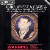 Christina Högman & Jakob Lindberg - Faire, Sweet & Cruell, 15 Elizabethan Songs (CD)