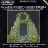 Michael Riesman, Manitoba Chamber Orchestra, 'Anne Manson - Canadian Music For Chamber Orchestra (CD)
