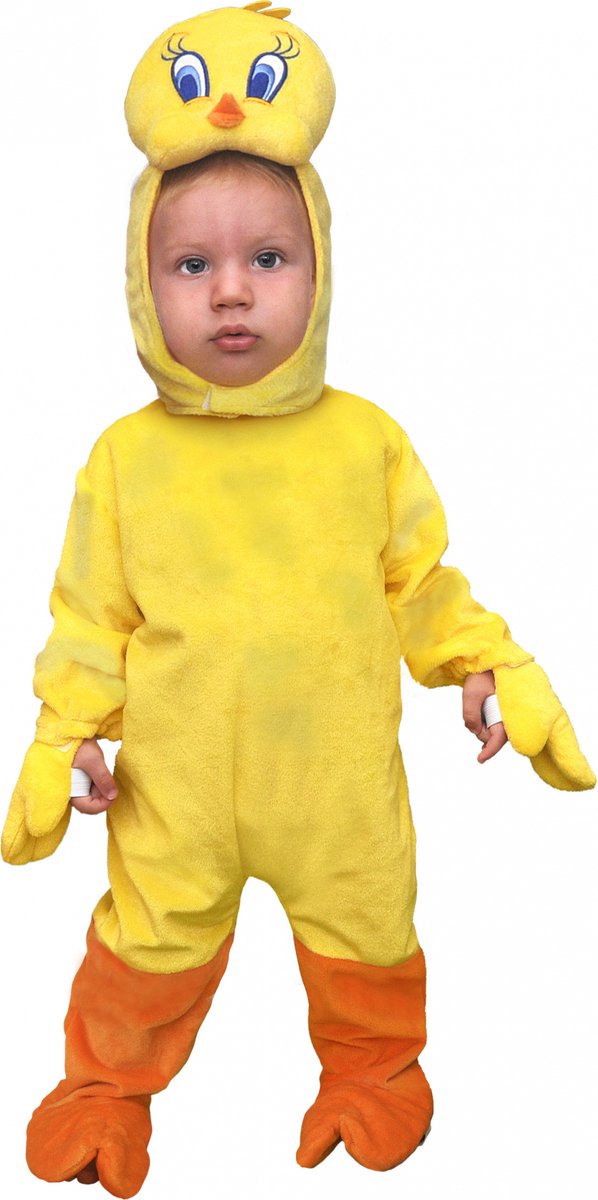 Warner Bros. Verkleedpak Tweety Junior Katoen Geel Maat 92