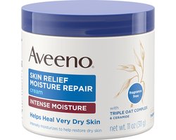 Aveeno - Skin Relief Moisture Repair Cream - Fragrance Free - 311 g