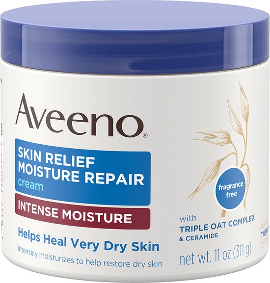 Aveeno Skin Relief Moisture Repair Cream Fragrance Free 311 g bol