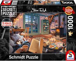Schmidt Legpuzzel In Het Vakantiehuisje 49 X 69 Cm 1000 Stukjes