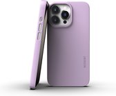 Nudient Thin Precise Backcover Hoesje - Geschikt voor Apple iPhone 13 Pro - Gsm case - Pale Violet