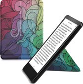 kwmobile hoes geschikt voor Amazon Kindle Paperwhite 11. Generation 2021 - Beschermhoes voor e-reader in roze / blauw / groen