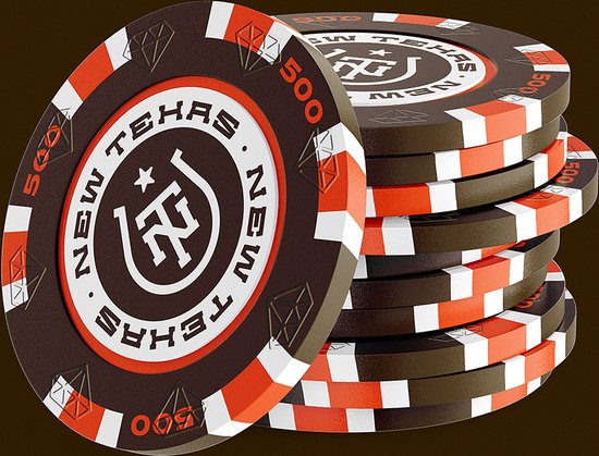 Thumbnail van een extra afbeelding van het spel New Texas - Poker Set - 6 Player GBY (330 pieces)